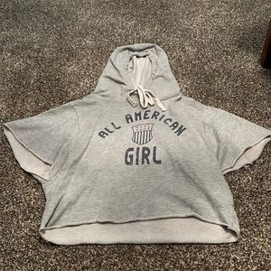 A short sleeve graphic sweatshirt from Colsie.